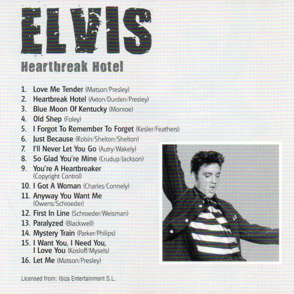 Elvis Presley - Heartbreak Hotel - Used CD image 2