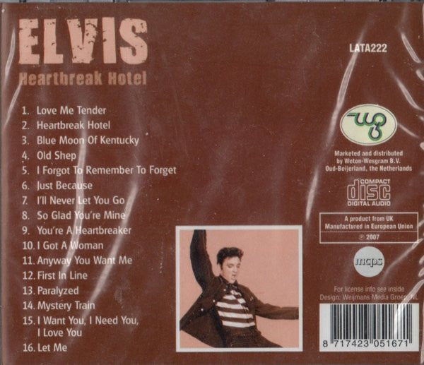 Elvis Presley - Heartbreak Hotel - Used CD image 3