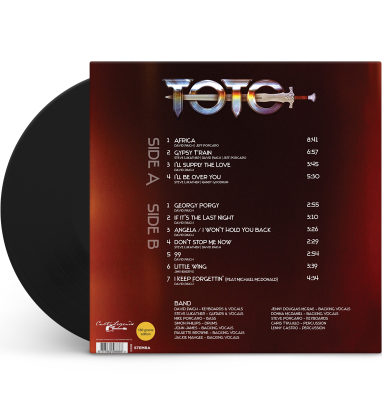 TOTO - Bless The Rains 1992 - Vinyl Record image 4