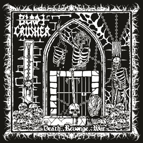 BLADECRUSHER - DEATH, REVENGE, WAR - Vinyl Record 7 image 2