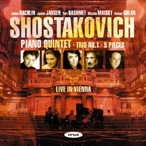 JANSEN RACHLIN BASHM - PIANO QUINTET PIANO TRIO NO.1 - CD ALBUM image 1