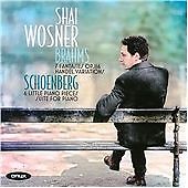 SHAI WOSNER - FANTASIES OP.116 HANDEL VARIATION - CD ALBUM image 1