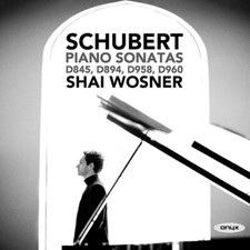 SHAI WOSNER - SCHUBERT: PIANO SONATAS, - CD ALBUM image 1