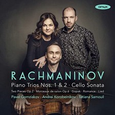 GOMZIAKOV - RACHMANINOV: PIANO TRIOS NOS.1 & 2 - CD image 1