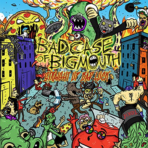 BAD CASE OF BIG MOUT - STRAIGHT UP BAD LUCK - CD image 2
