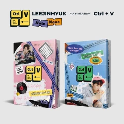 LEE JIN HYUK - CTRL V (NOTE / NONE) - CD image 1