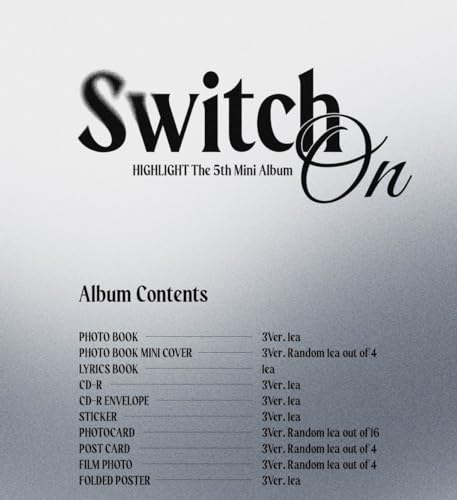HIGHLIGHT - SWITCH ON (PARTY TONIGHT / STI - CD image 2