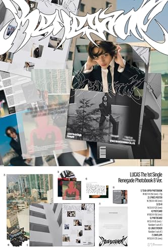 LUCAS - RENEGADE (PHOTOBOOK / 2 TYPES) - CD image 2
