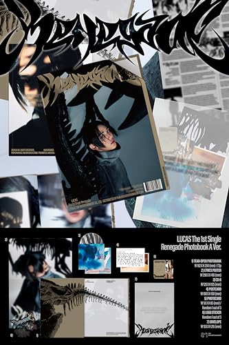 LUCAS - RENEGADE (PHOTOBOOK / 2 TYPES) - CD image 3