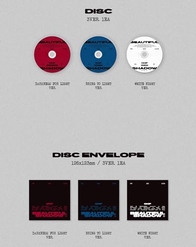 ONF - BEAUTIFUL SHADOW DARKNESS B - CD image 4