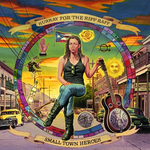 HURRAY FOR THE RIFF - SMALL TOWN HEROES (VINYL) - Vinyl Record image 1