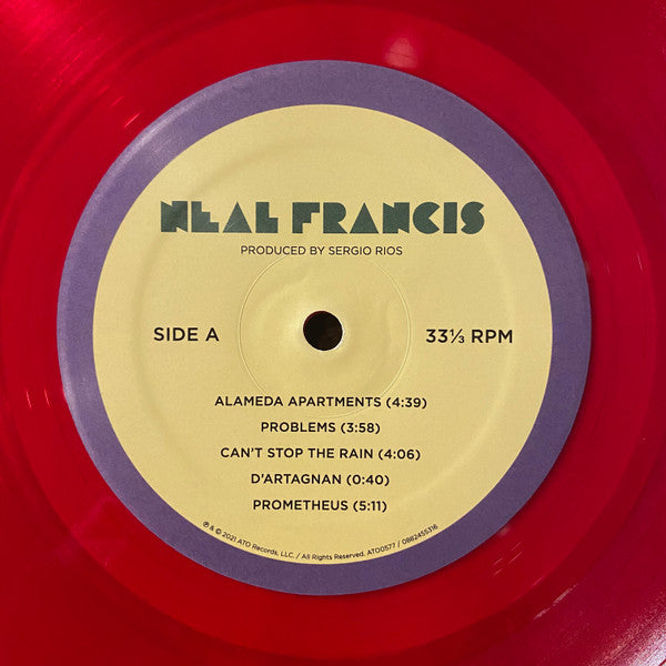 FRANCIS - IN PLAIN SIGHT (CHERRY RED VINYL) - Vinyl Record image 3