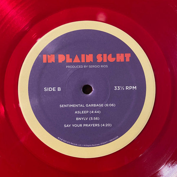 FRANCIS - IN PLAIN SIGHT (CHERRY RED VINYL) - Vinyl Record image 4
