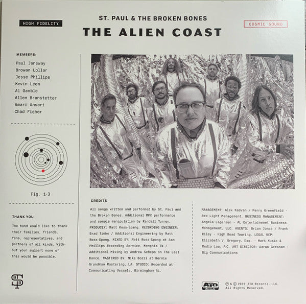 ST. PAUL & THE BROKE - ALIEN COAST - Vinyl Record image 4