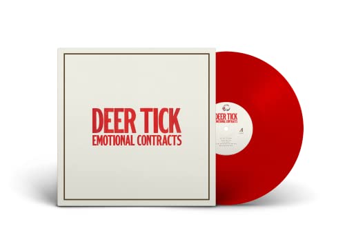 DEER TICK - EMOTIONAL CONTRACTS (OPAQUE RED VINYL) - Vinyl Record image 1