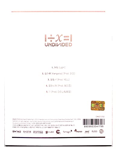 WANNA ONE - UNDIVIDED (1/X=1) (ASIA) - CD image 2