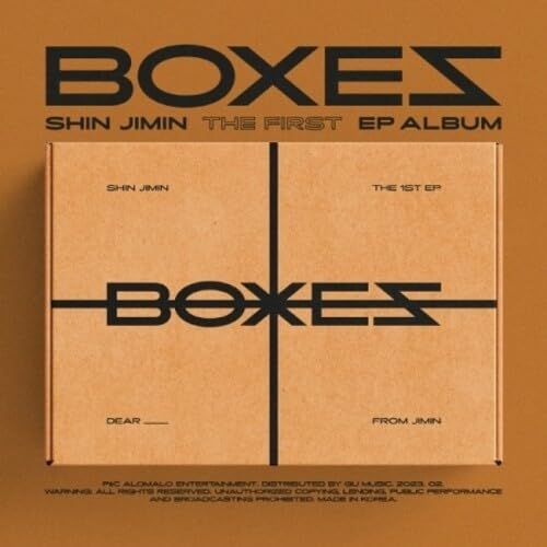 SHIN JI MIN - BOXES - cd image 1