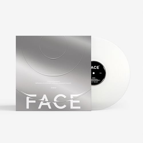 Jimin - FACE - Vinyl Record 1- White Vinyl image 1
