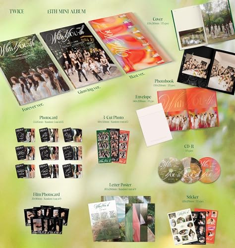 TWICE - WITH YOU-TH (FOREVER / GLOWING - CD image 5