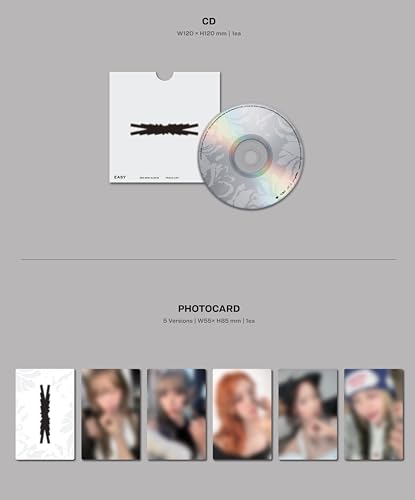 LE SSERAFIM - EASY (COMPACT / 5 TYPES) - CD image 5