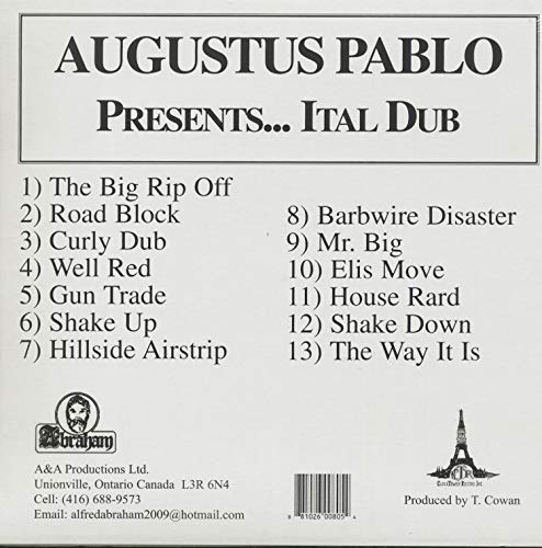 Augustus Pablo - Ital Dub - Vinyl Record image 2