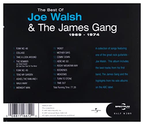Joe Walsh - Best Of  & The  1969-1974 - CD image 2
