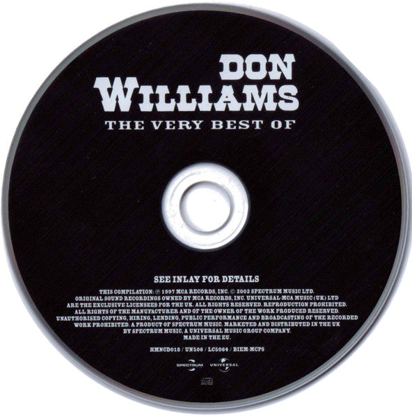 Don Williams - Very Best Of - CD image 3
