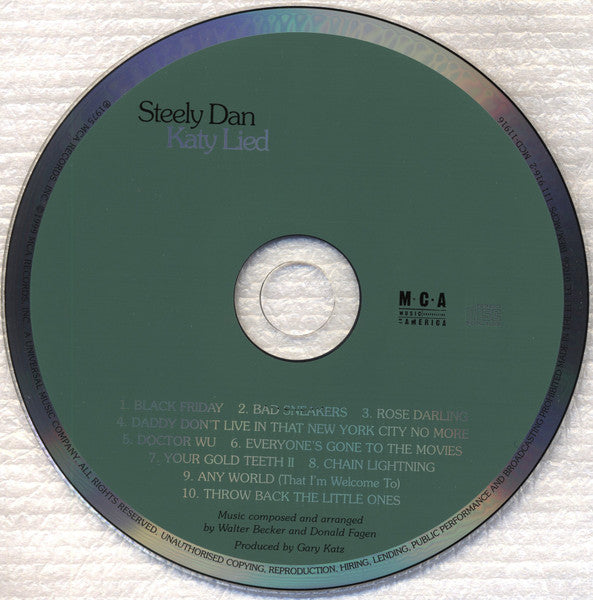 Steely Dan - Katy Lied - CD image 3