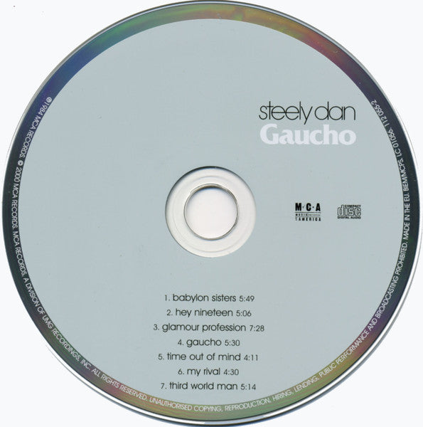 Steely Dan - Gaucho - CD image 4