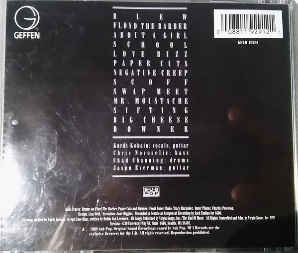 Nirvana - Bleach - Used CD image 3