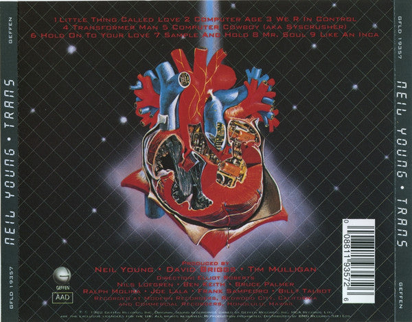Neil Young - Trans - CD image 2