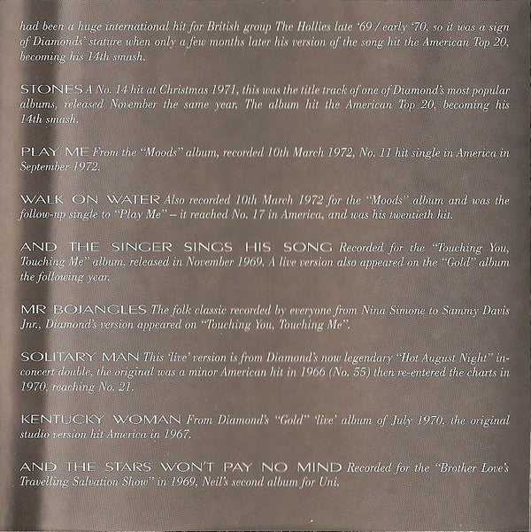 Neil Diamond - Best Of - CD image 5