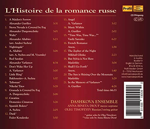 Dashkova Ensemble - /Anna Bineta Diouf/Oleg Timofeyev: LHistoire.. - C image 2