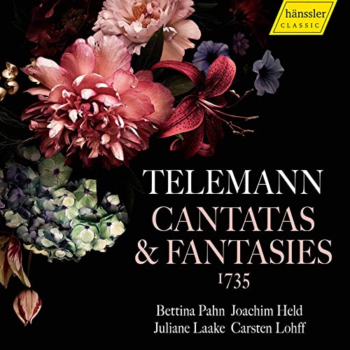 TELEMANN / PAHN / LO - CANTATAS & FANTASIAS - CD image 1
