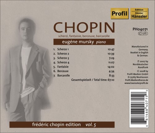 MURSKY - CHOPIN EDITION VOL5 - CD image 2