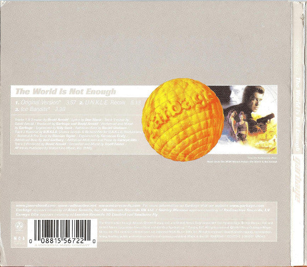 Garbage - World Is Not Enough - Used CD image 2