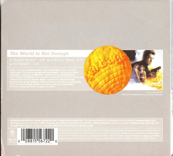 Garbage - World Is Not Enough - Used CD image 5