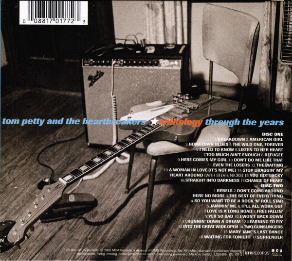 Tom Petty And The He - Anthology - Through The Years - Used CD image 2