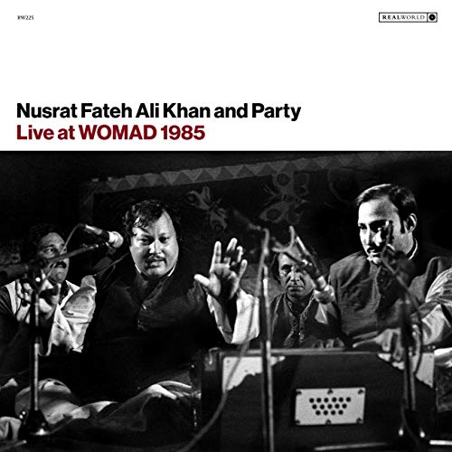 NUSRAT FATEH ALI KHA - LIVE AT WOMAD 1985 - CD ALBUM image 1