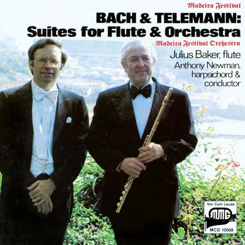 Johann Sebastian Bac - Bach & Telemann: Suites for Flute & Orchestra - C image 1