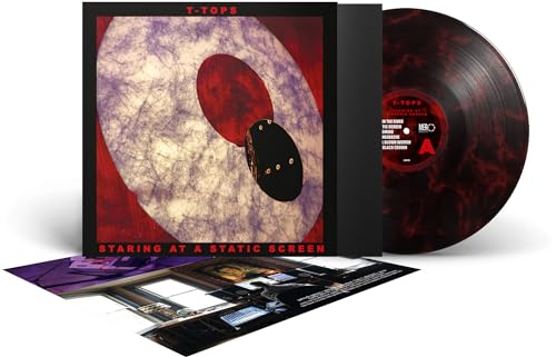 STARING AT A STATIC SCREEN (RED/BLK MARBLE VINYL) - Vinyl Record image 2