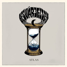 BESVARJELSEN - ATLAS (BLUE & CURACAO MARBLED) - Vinyl Record image 2
