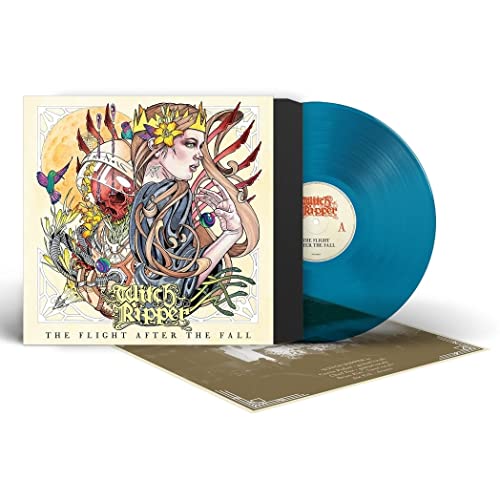 WITCH RIPPER - FLIGHT AFTER THE FALL - SEA BLUE - Vinyl Record image 2