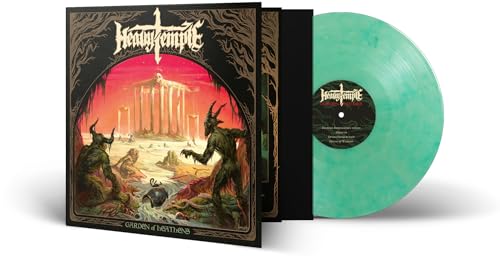 HEAVY TEMPLE - GARDEN OF HEATHENS (CLEAR, GREEN AND WHITE “MINTY ICE image 1