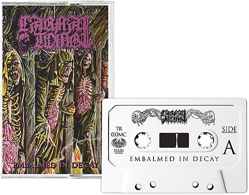 CARNAL TOMB - EMBALMED IN DECAY (WHITE) - Cassette