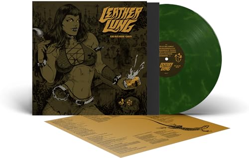 LEATHER LUNG - GRAVESIDE GRIN (GREEN VINYL) - Vinyl Record image 2