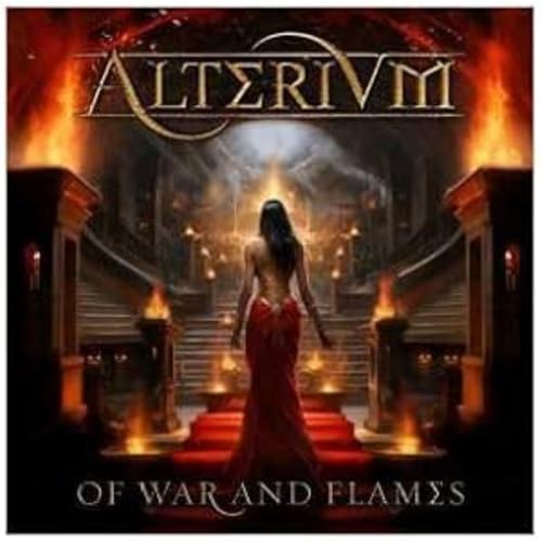 ALTERIUM - OF WAR AND FLAMES (GOLD VINYL) - Vinyl Record image 2