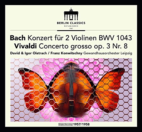 Johann Sebastian Bac - Bach: Konzert Fur 2 Violinen BWV 1043/... - CD image 1
