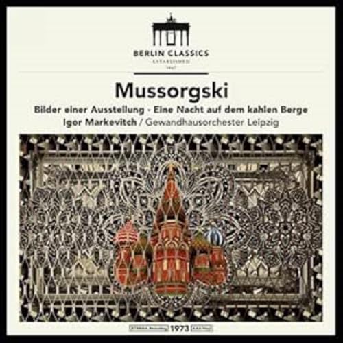 GEWANDHAUSORCHESTER - MUSSORGSKY PICTURES AT AN EXH - Vinyl Record image 1