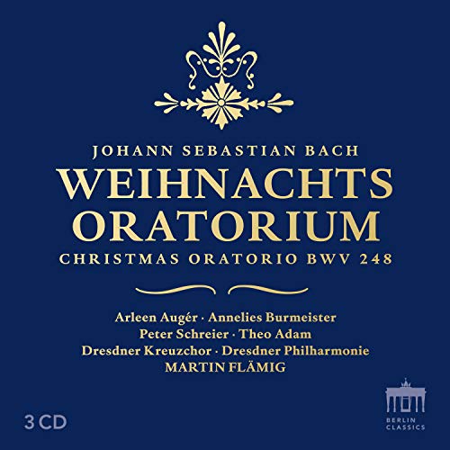 MARTIN FLAMIG; DRESD - JS BACH WEIHNACHTSORATORIUM R - CD image 1